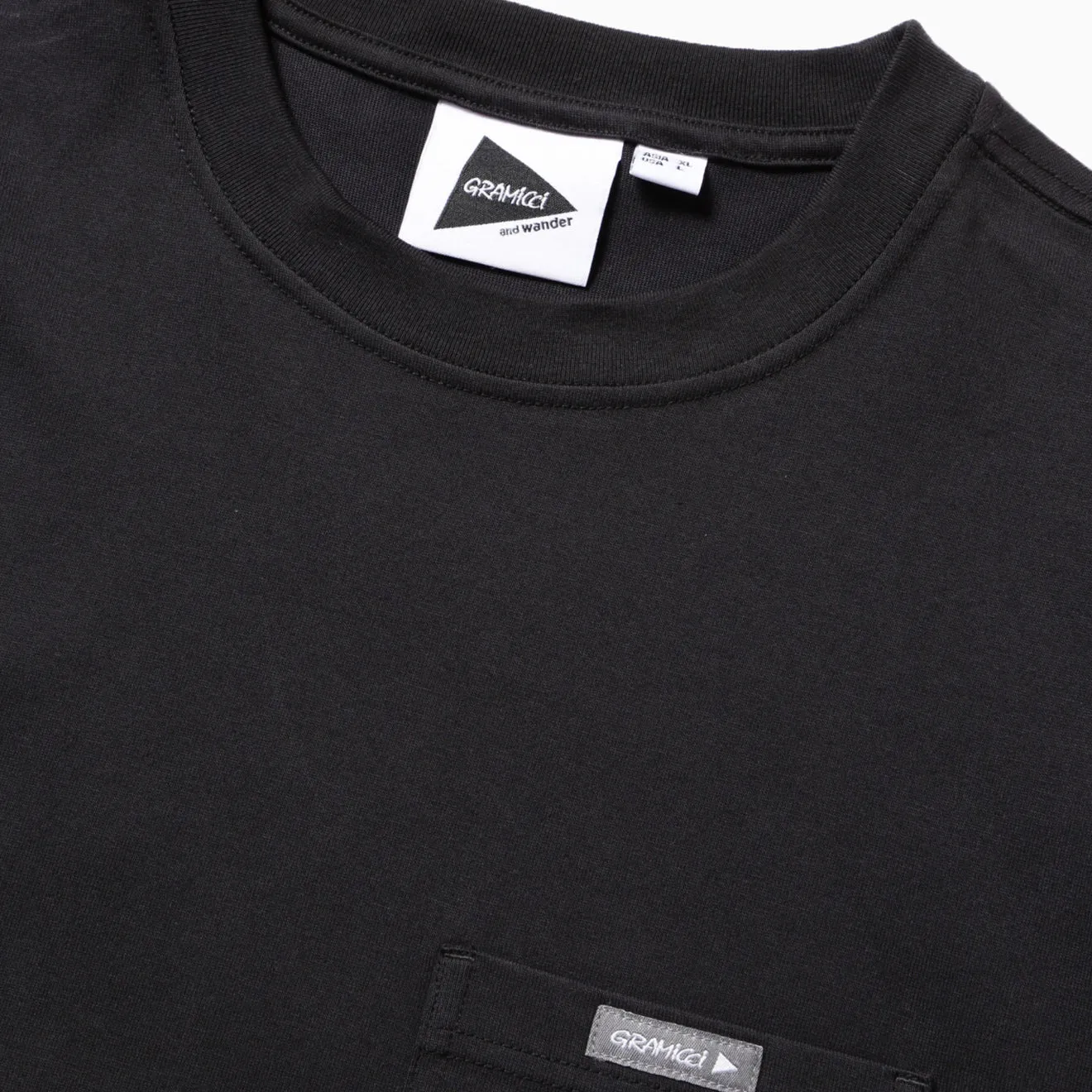 Gramicci x And Wander T-shirt à impression arrière Noir