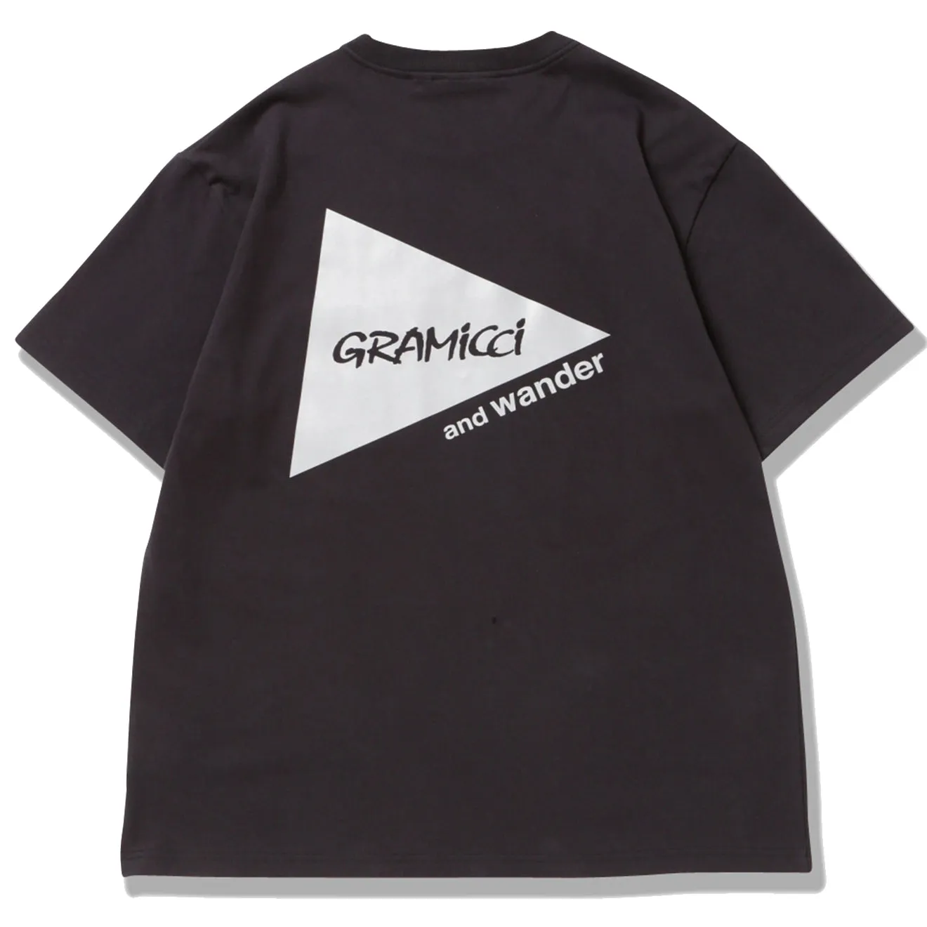 Gramicci x And Wander T-shirt à impression arrière Noir