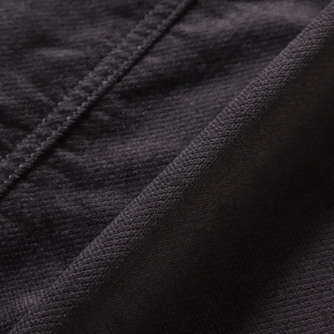 Gramicci x And Wander Pantalon Gadget en Corde JQ Couleur Charbon