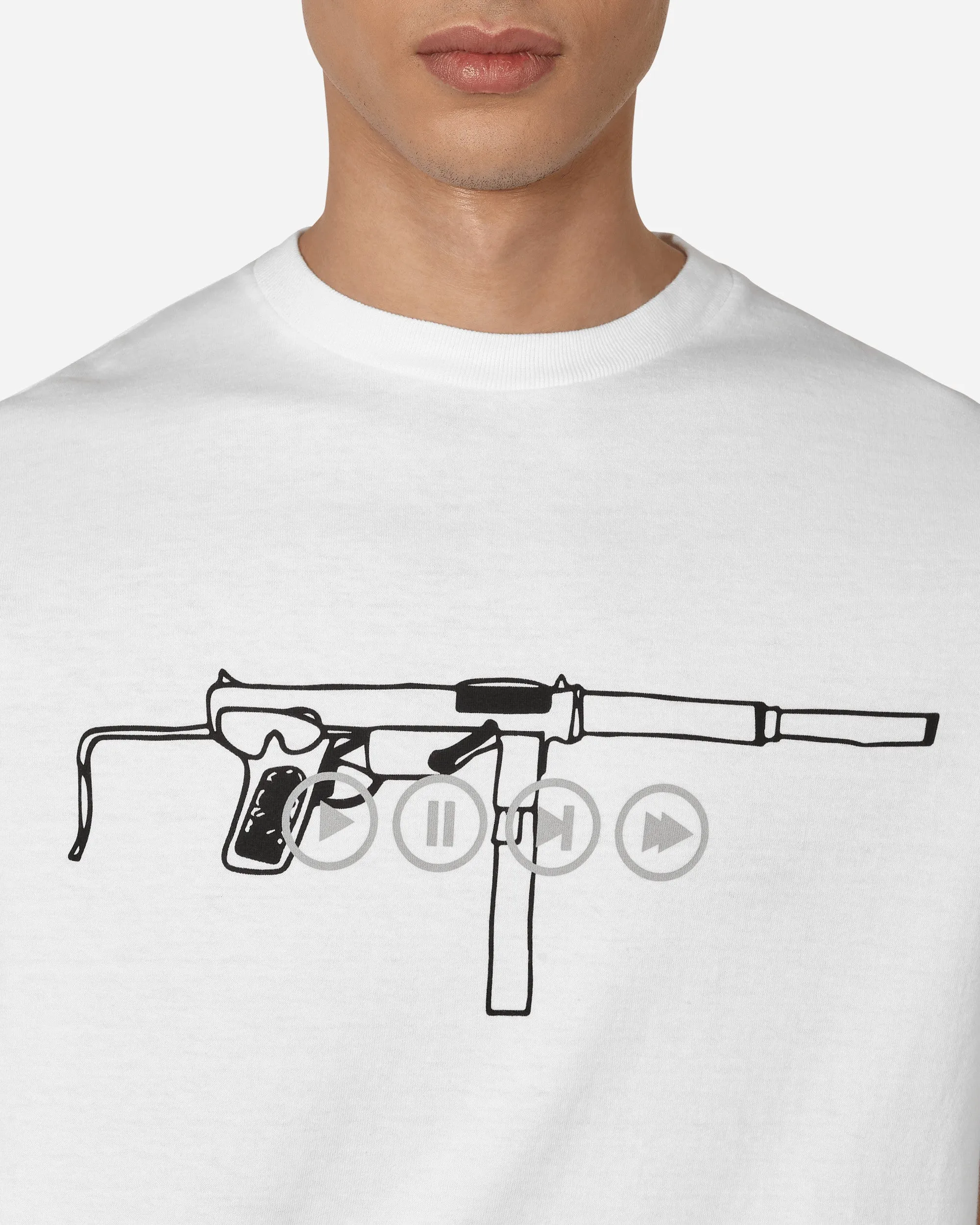 T-Shirt Graphique Blanc