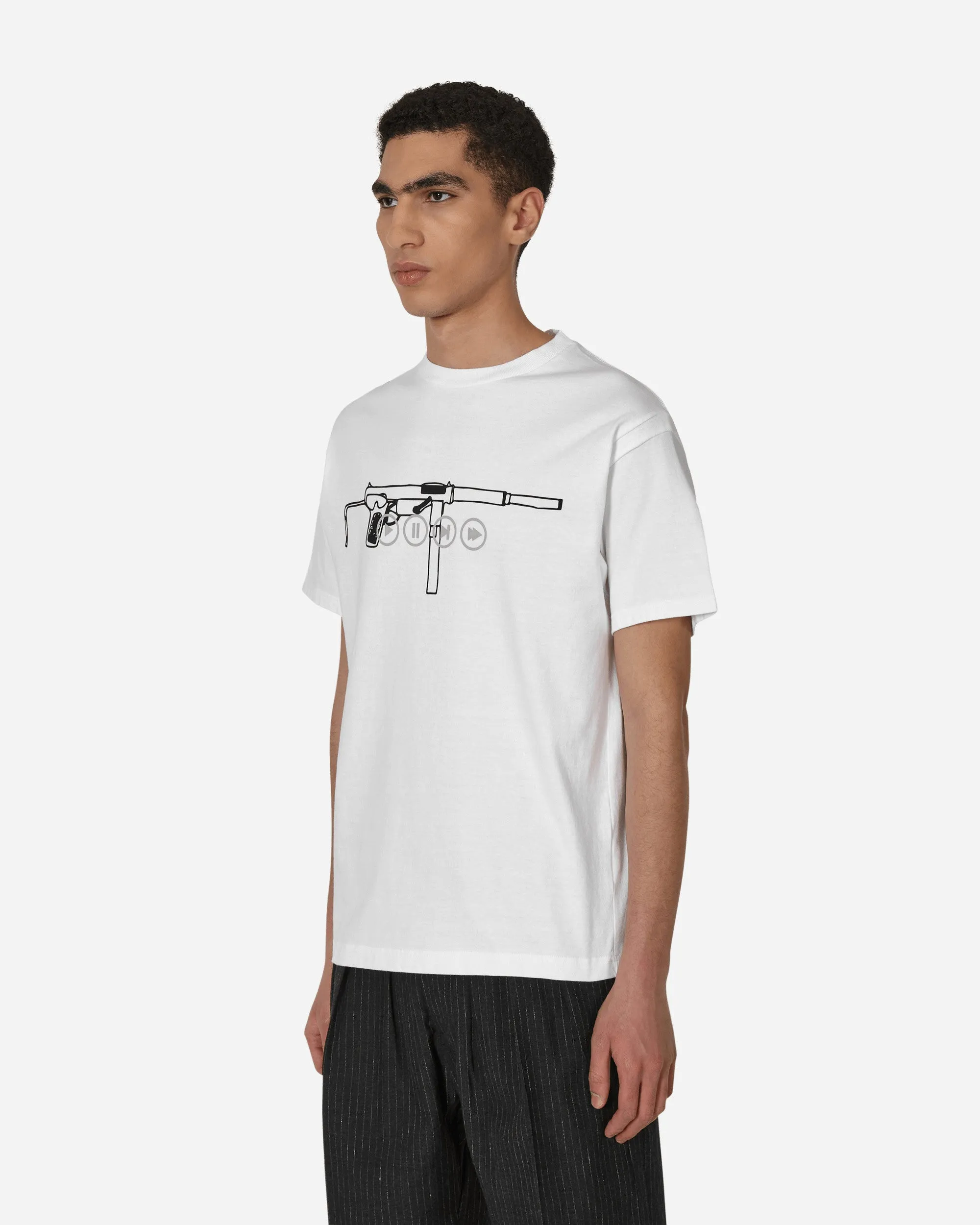 T-Shirt Graphique Blanc