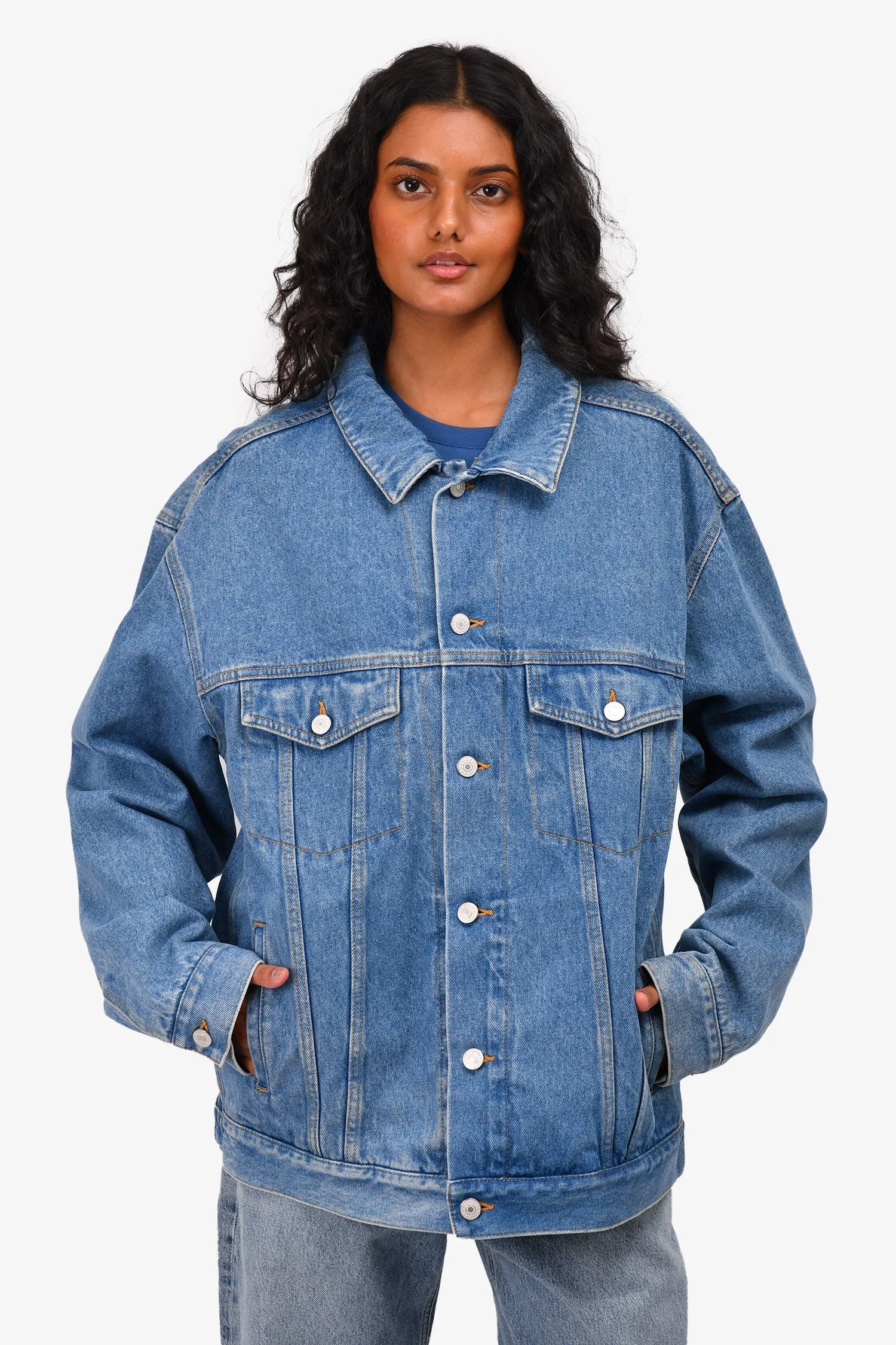 Veste en denim bleu Gucci 'Gucci Band' Taille 48 Homme