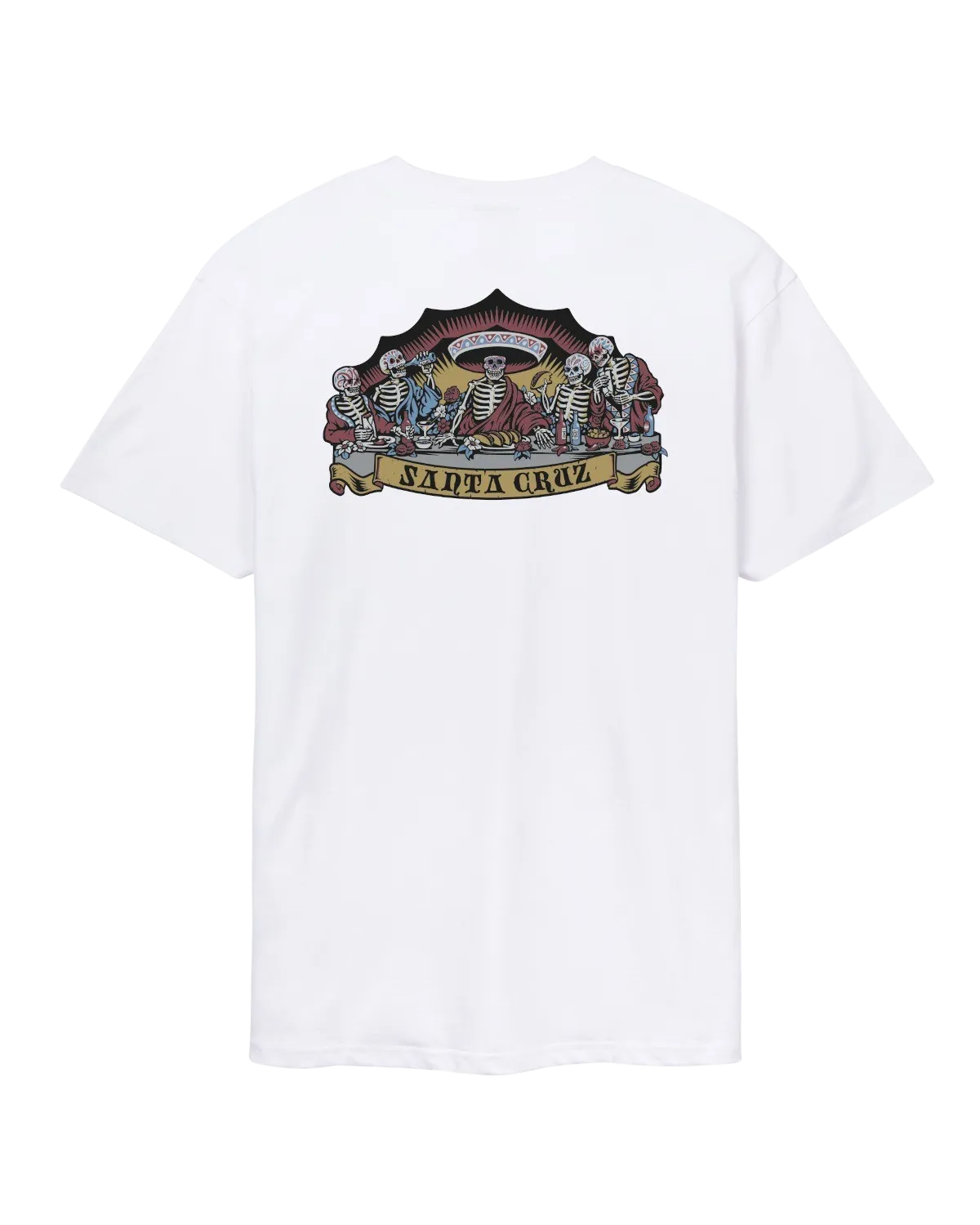T-shirt Guzman Dead Diners en blanc