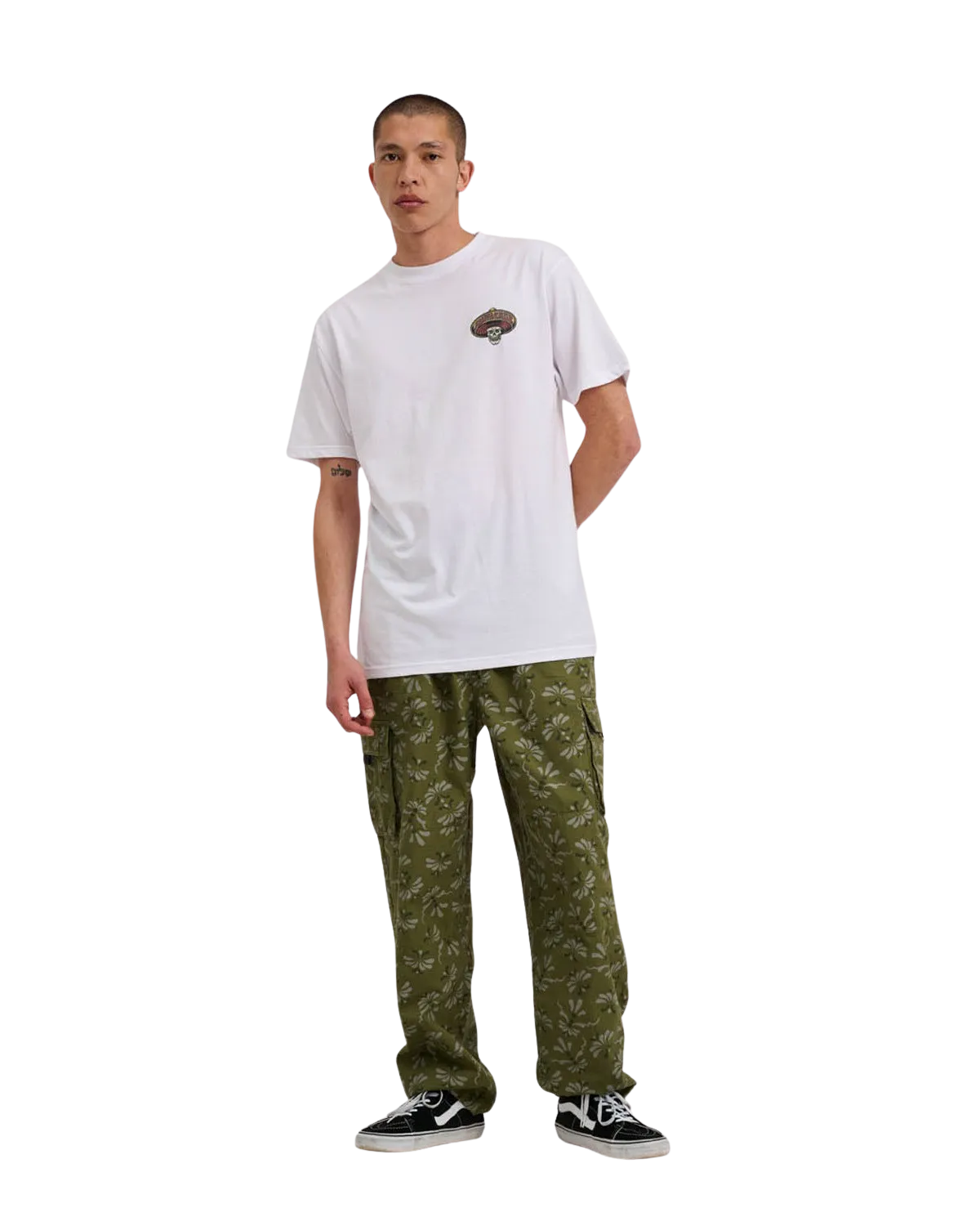 T-shirt Guzman Dead Diners en blanc