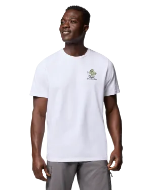 T-shirt graphique Hageman en blanc
