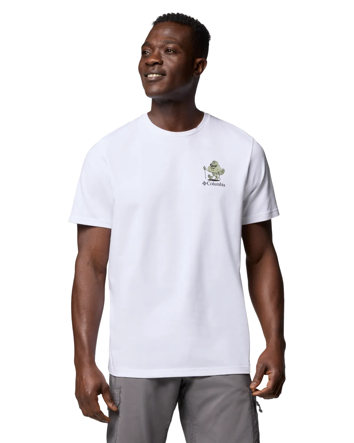 T-shirt graphique Hageman en blanc