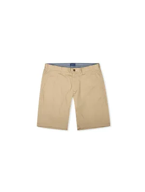 Hallden Shorts Tech Prep Slim Fit Kaki Foncé