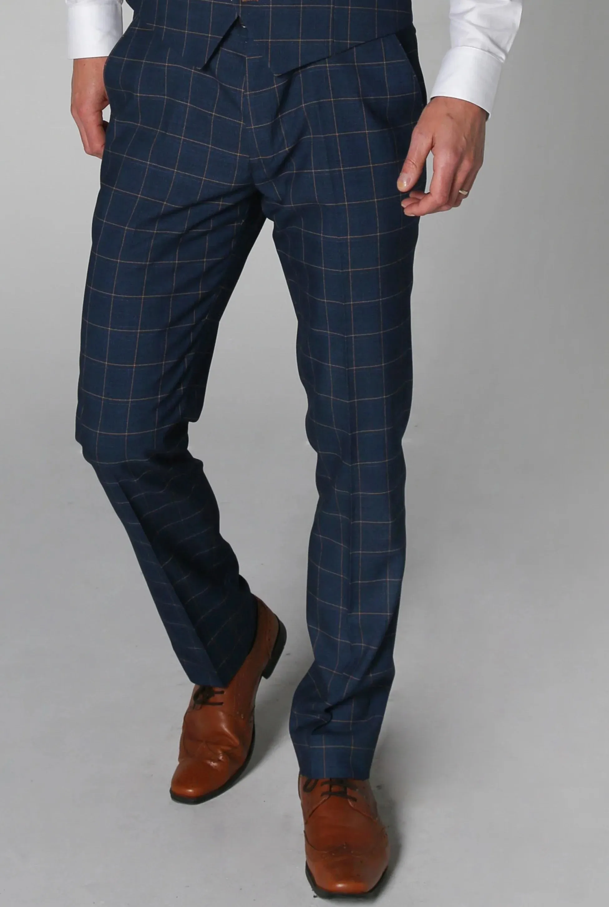 Pantalon classique à carreaux Hamleys
