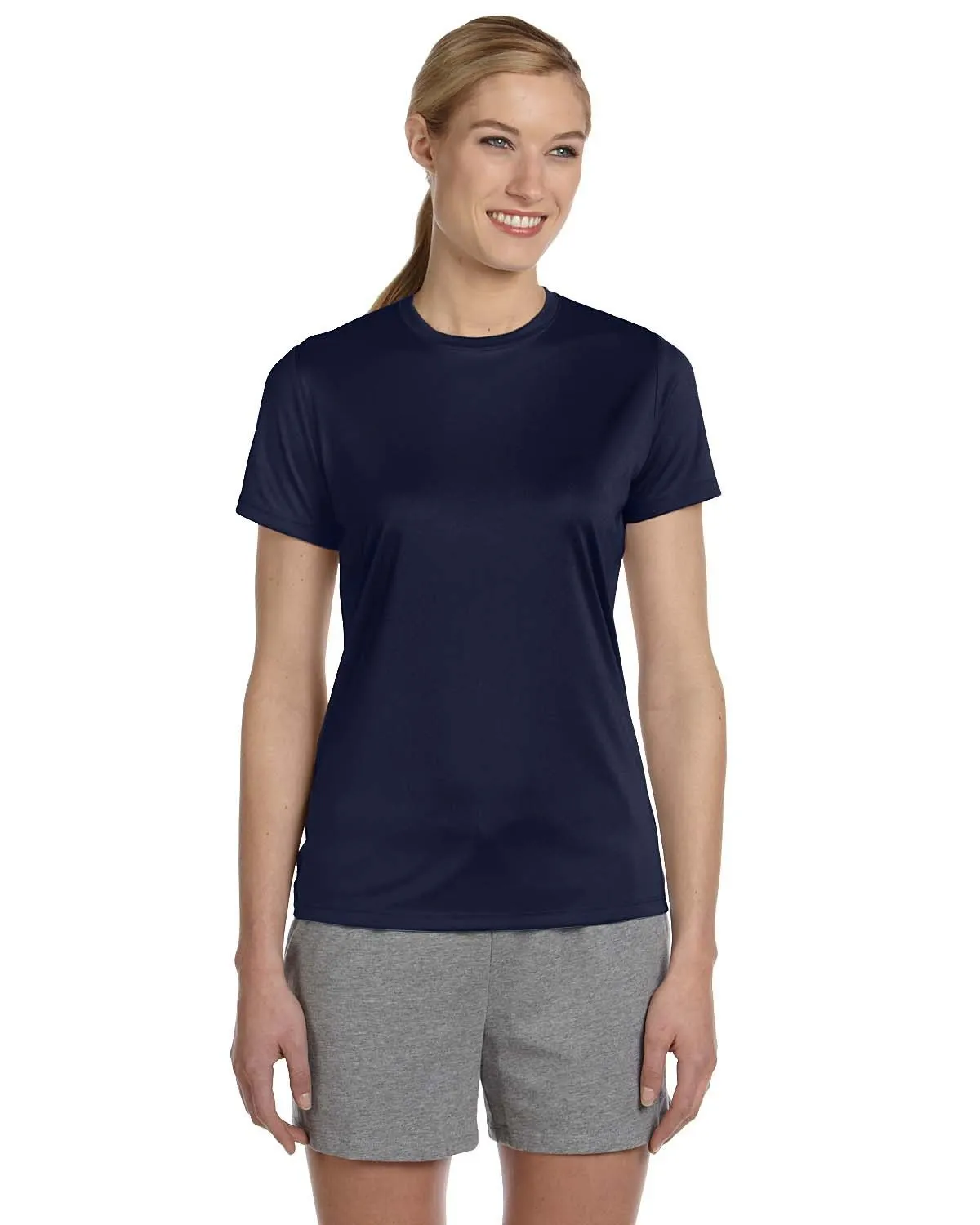 Hanes 4830 T-shirt pour Femmes Cool DRI avec Technologie FreshIQ