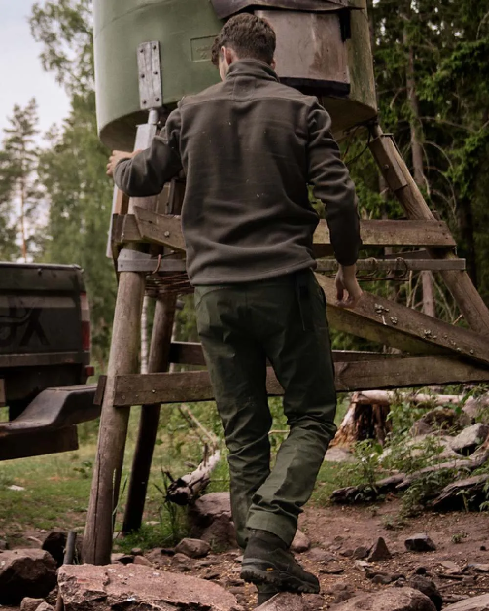 Veste en polaire Fjell Harkila