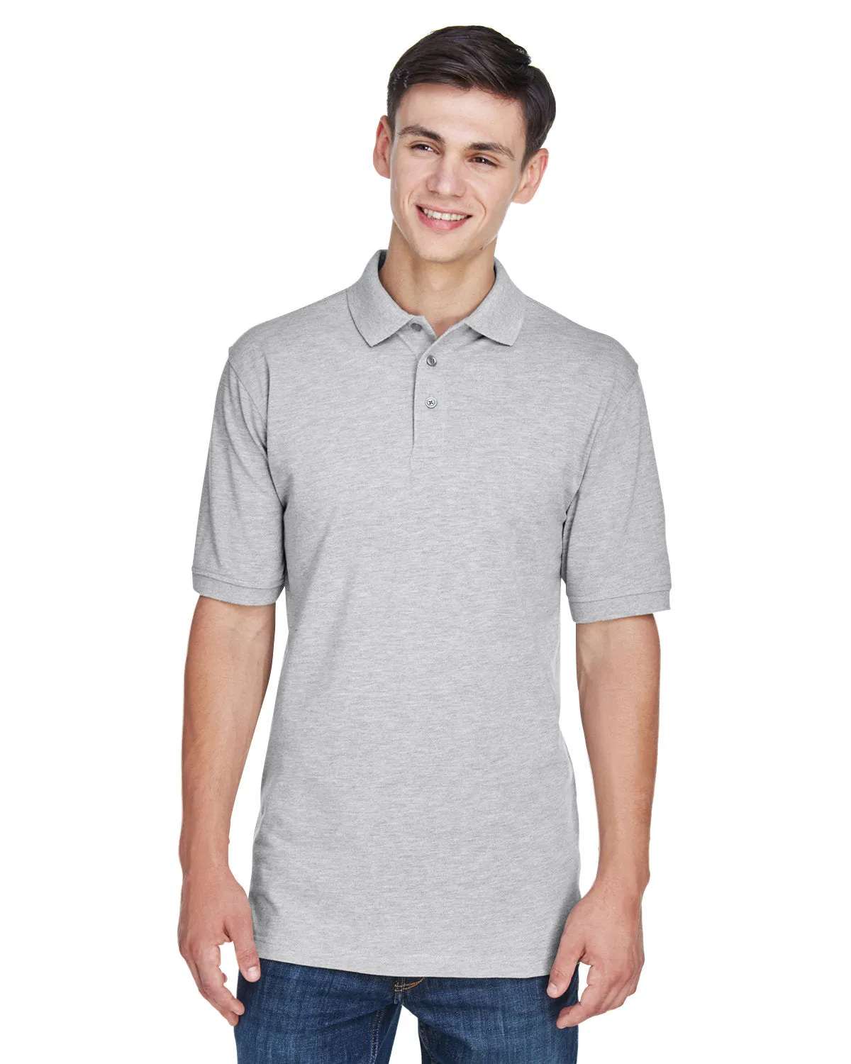 Polo Harriton M265 pour Homme 5.6 oz. Facile à Porter
