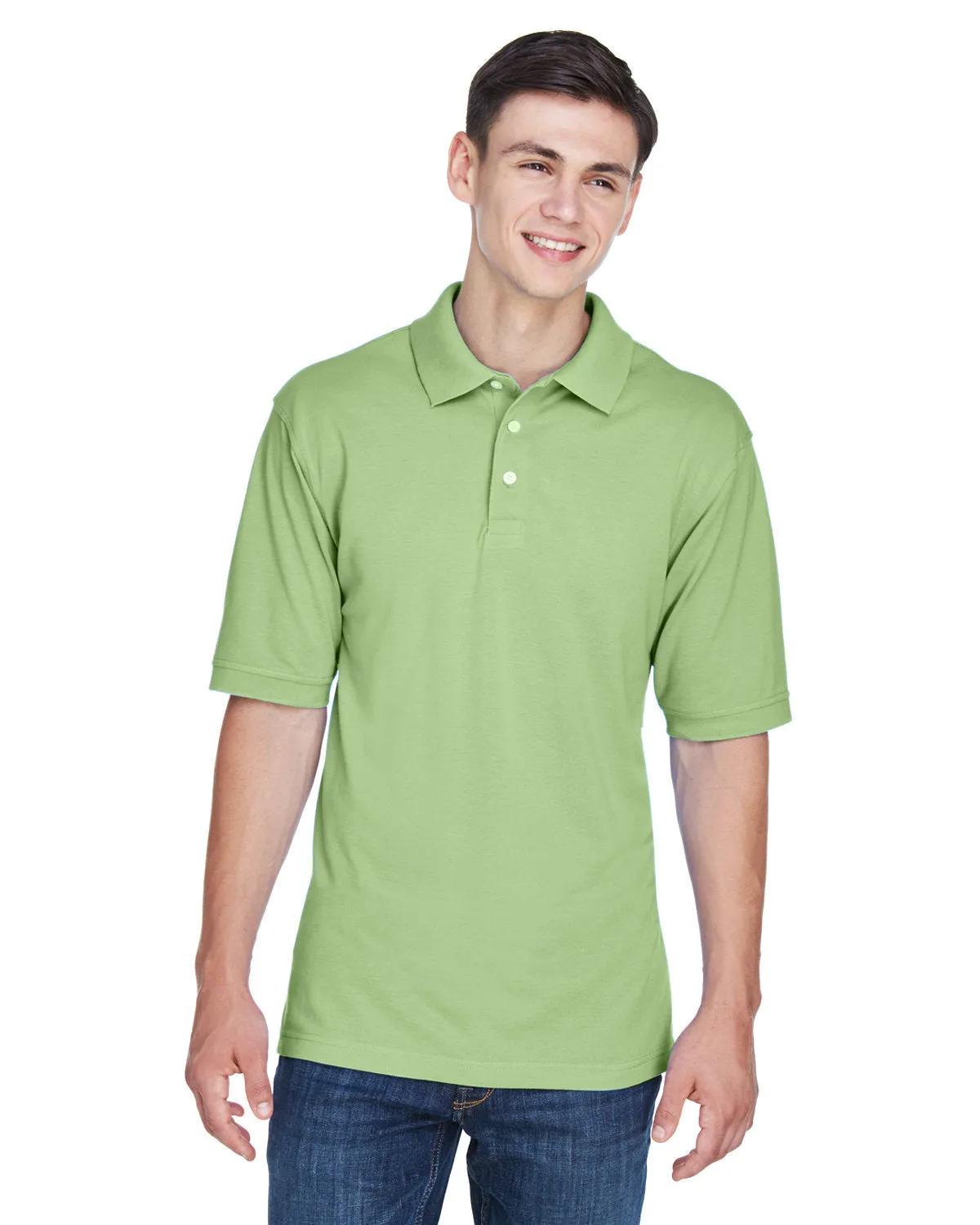 Polo Harriton M265 pour Homme 5.6 oz. Facile à Porter