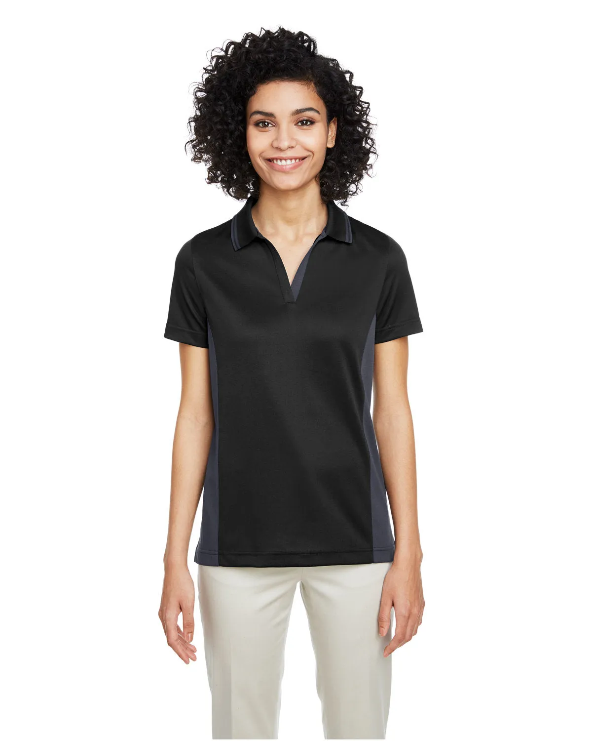 Polo Femme Harriton M386W Flash Snag Protection Plus IL à Motifs de Couleurs