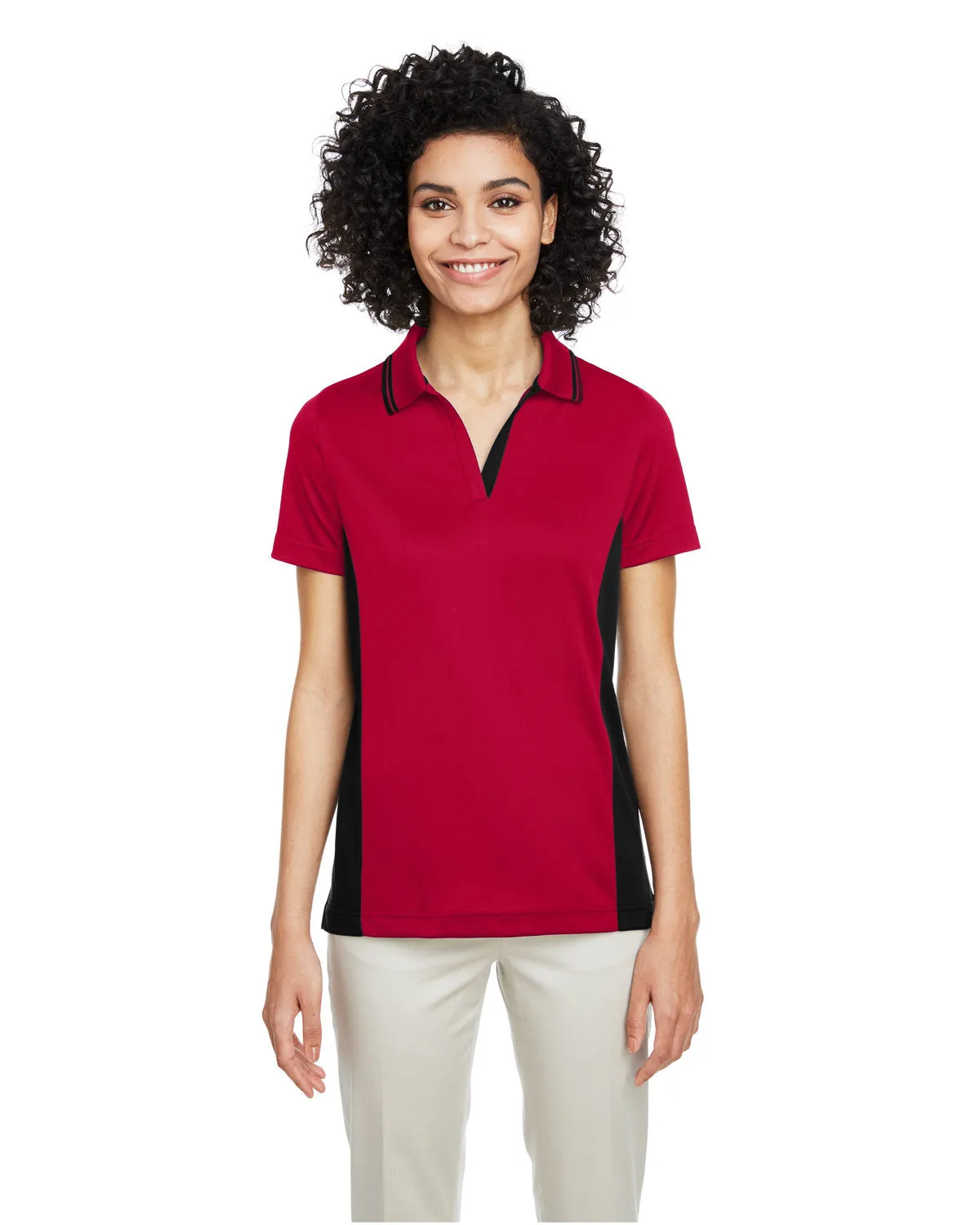 Polo Femme Harriton M386W Flash Snag Protection Plus IL à Motifs de Couleurs