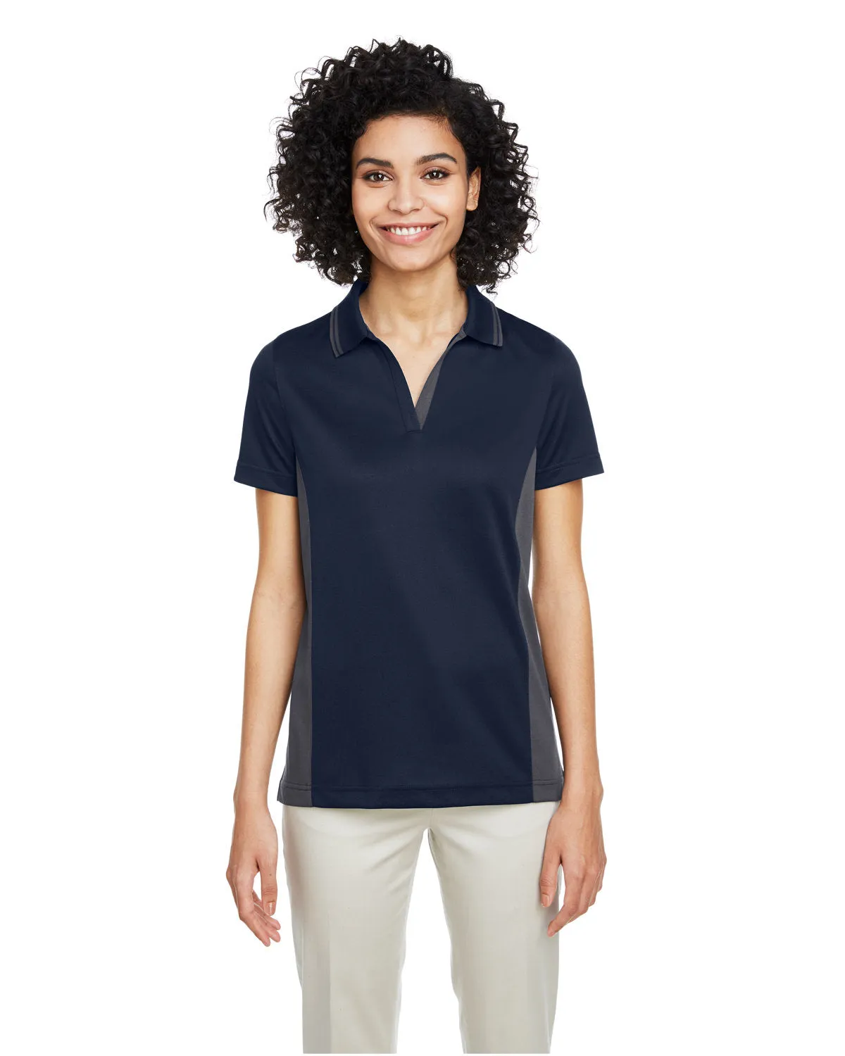 Polo Femme Harriton M386W Flash Snag Protection Plus IL à Motifs de Couleurs