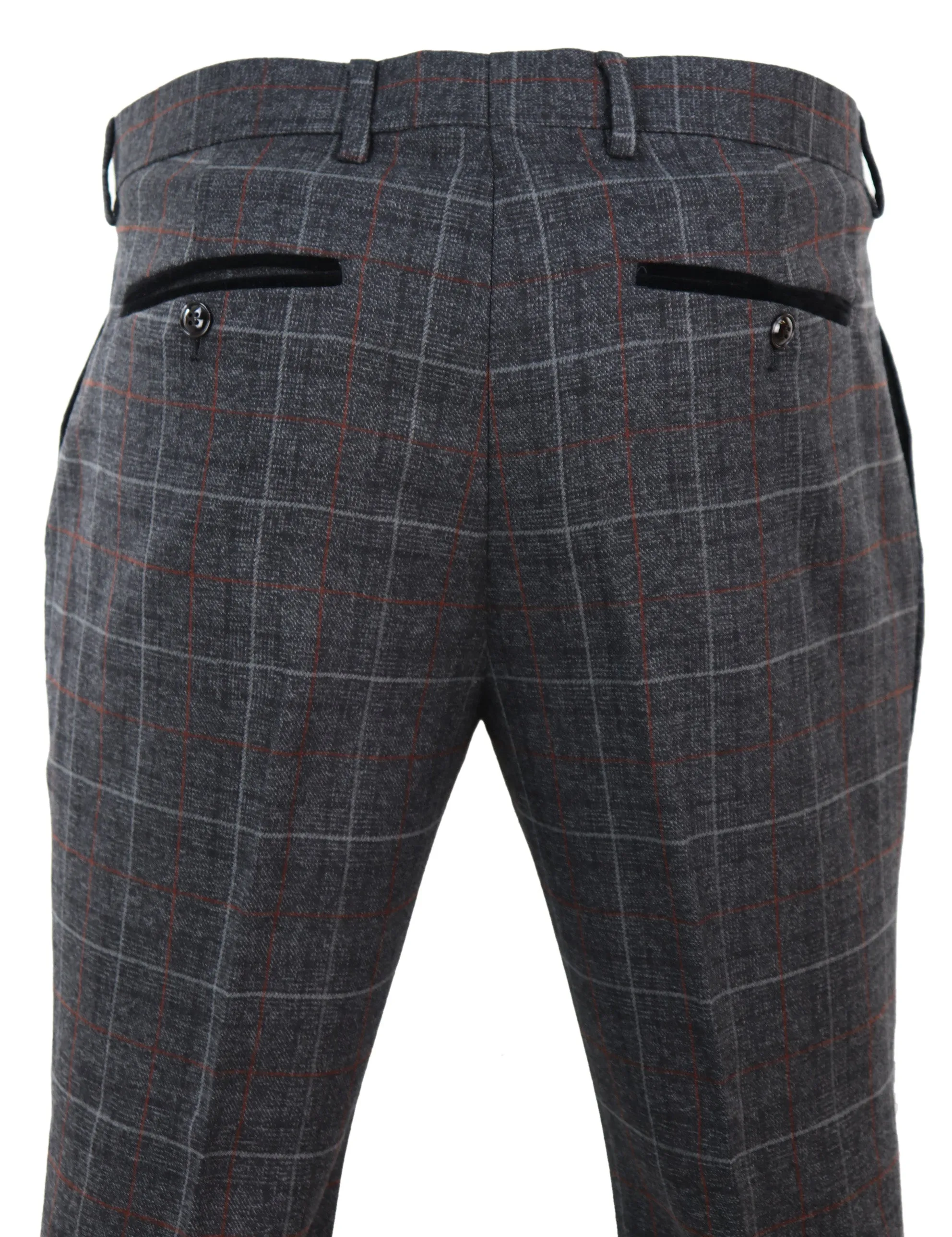 Pantalon à carreaux Harvey Tweed