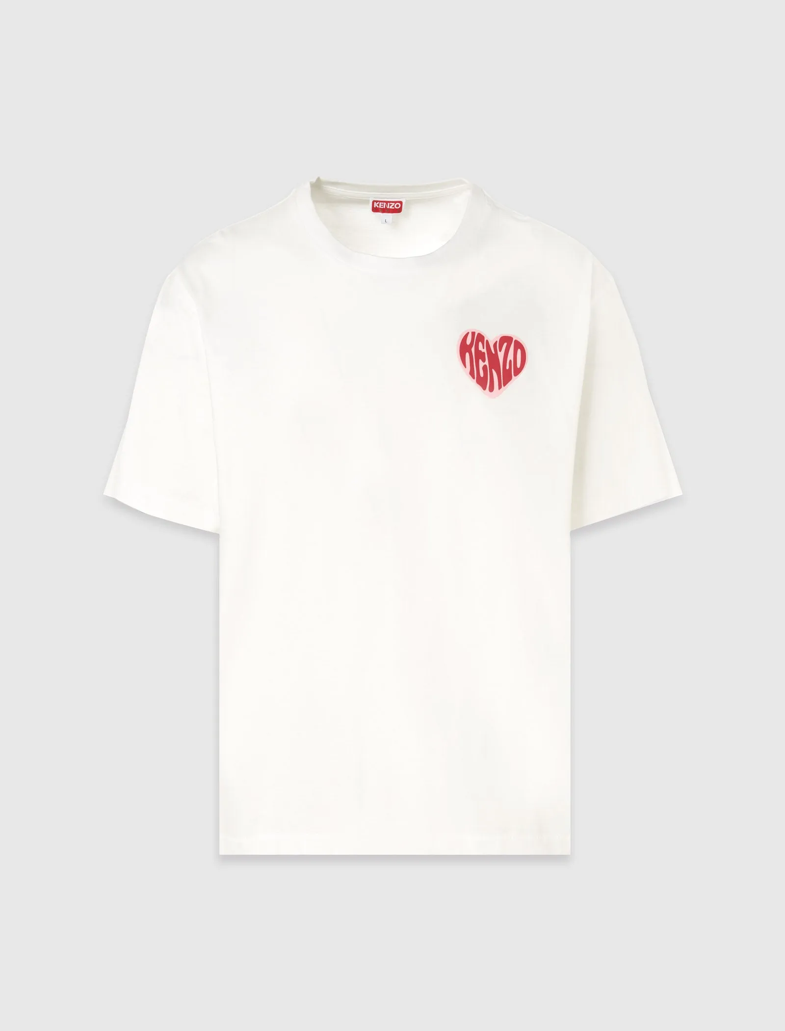 T-SHIRT OVERSIZE À CŒURS