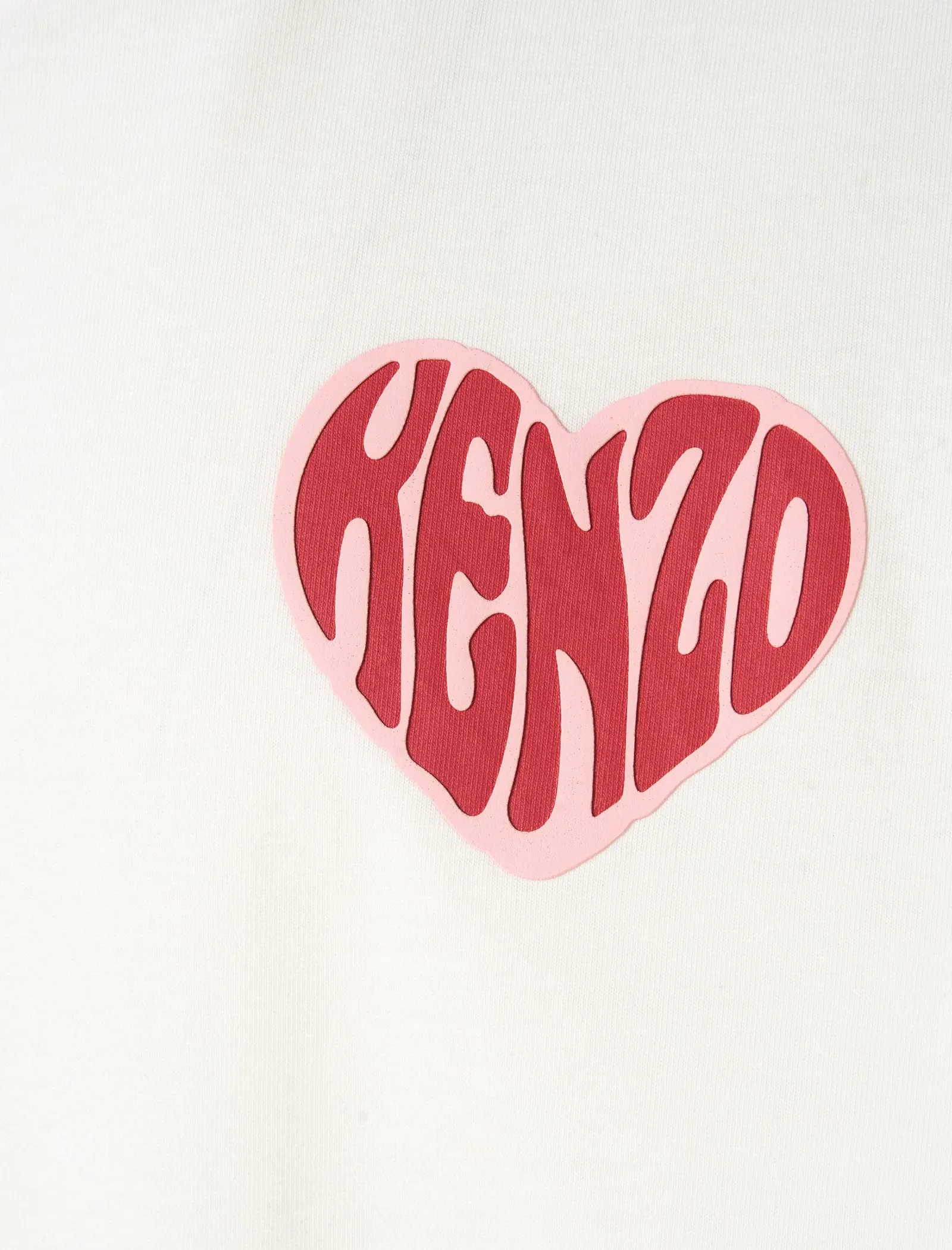 T-SHIRT OVERSIZE À CŒURS