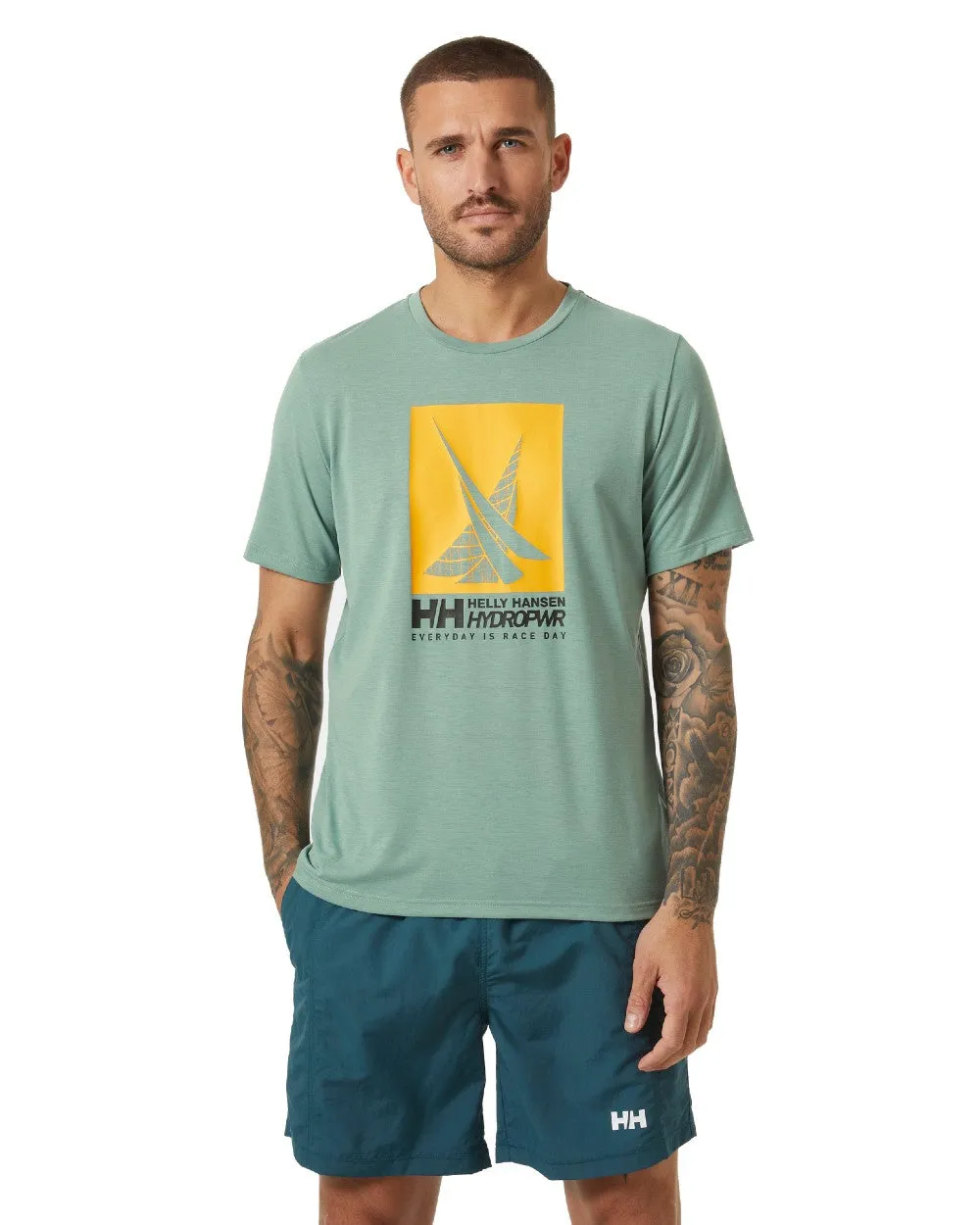 Helly Hansen T-shirt graphique pour homme HP Race Sailing Helly Hansen