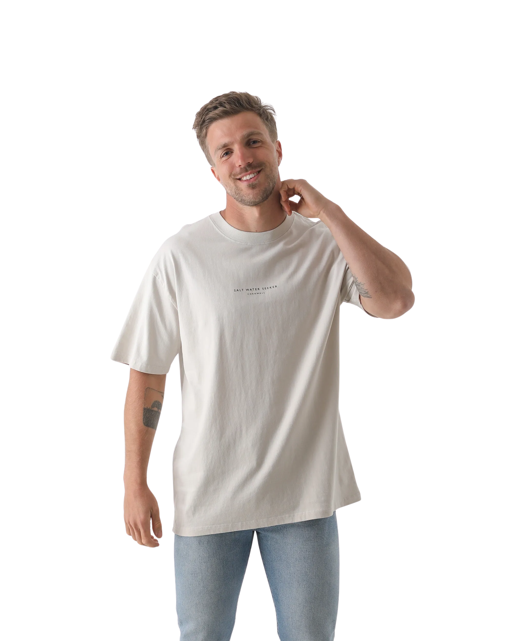 T-shirt Hideout en couleur os