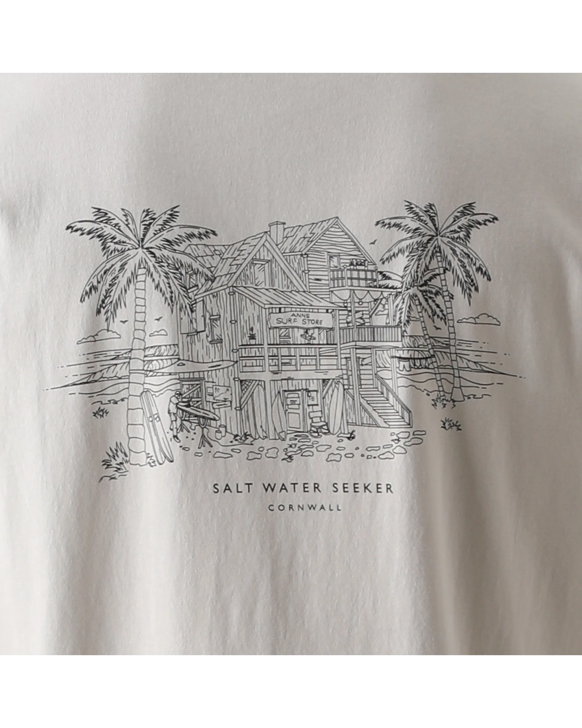 T-shirt Hideout en couleur os