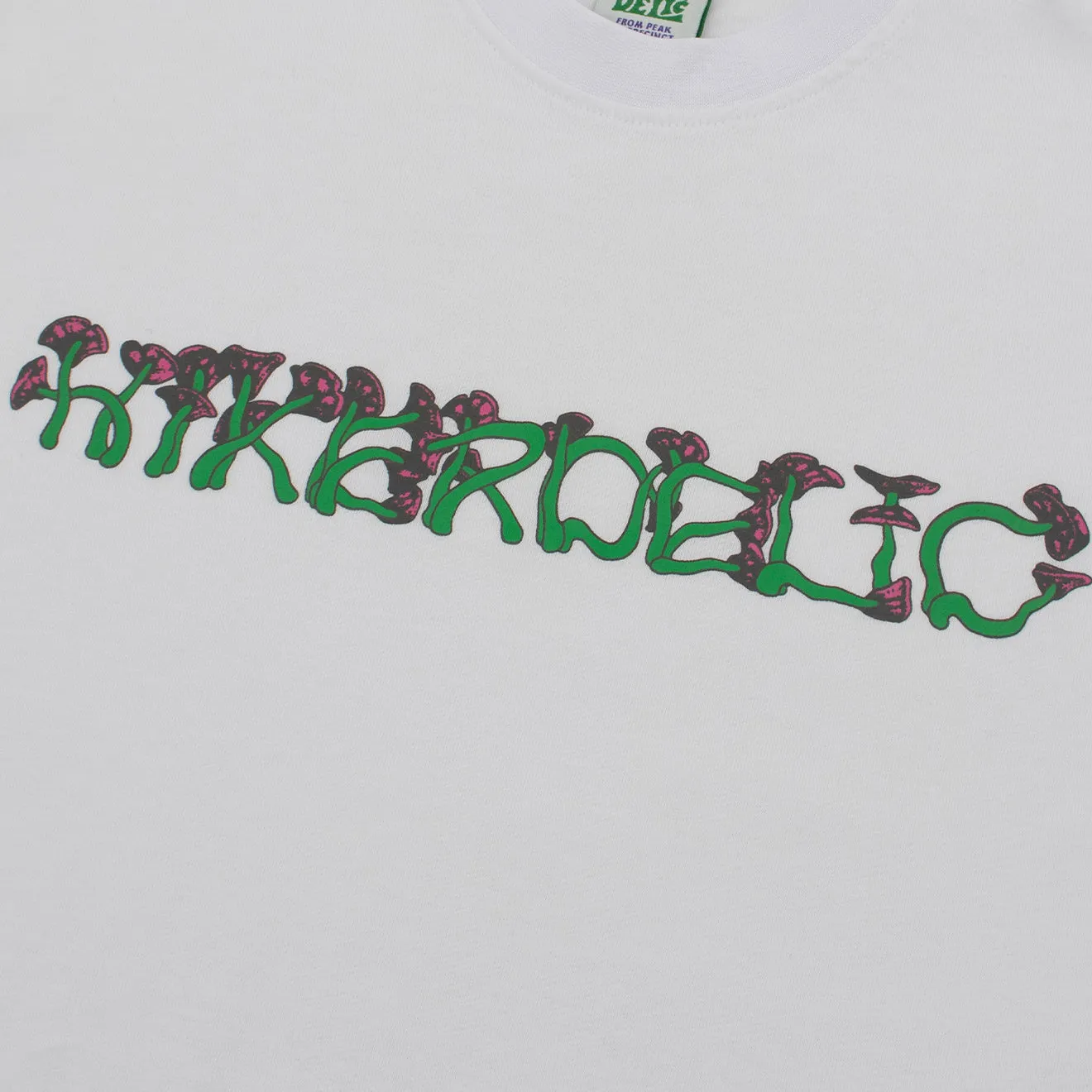 T-shirt Hikerdelic à effet luminescent dans le noir - Blanc
