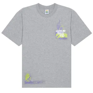 T-shirt Hikerdelic No Trace gris marbré