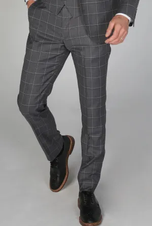 Pantalon Costard à Carreaux Hobbs