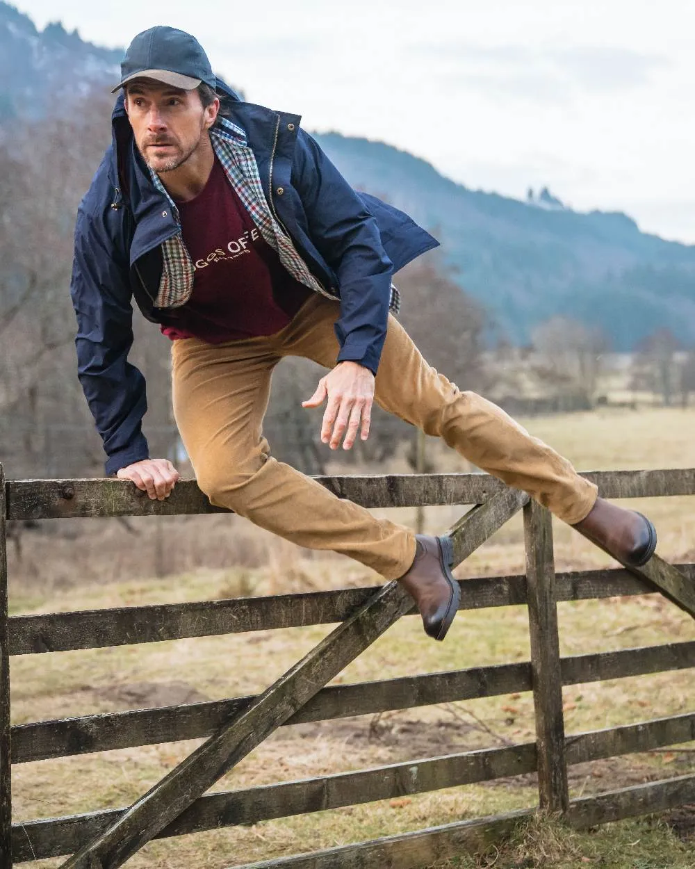 T-shirt imprimé Canonbie pour hommes Hoggs of Fife Hoggs of Fife