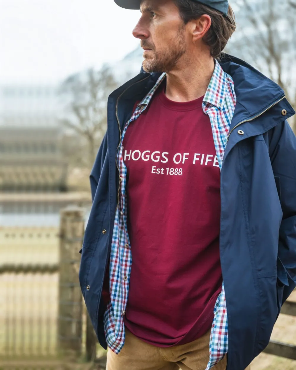 T-shirt imprimé Canonbie pour hommes Hoggs of Fife Hoggs of Fife