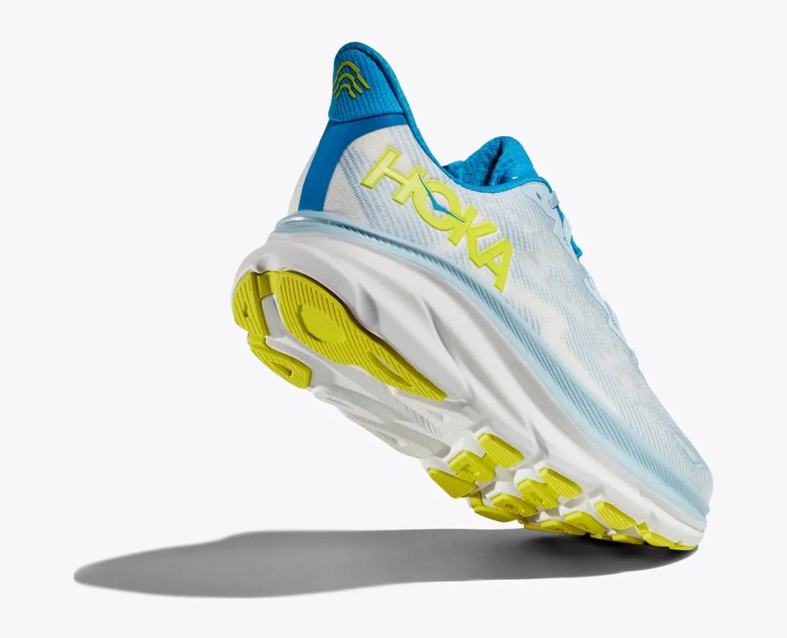 Hoka Chaussures Homme Clifton 9 - Eau Glacée/Onagre (1127895-IWEP) Hoka
