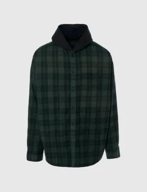 CHEMISE OVERSIZE À CAPUCHE