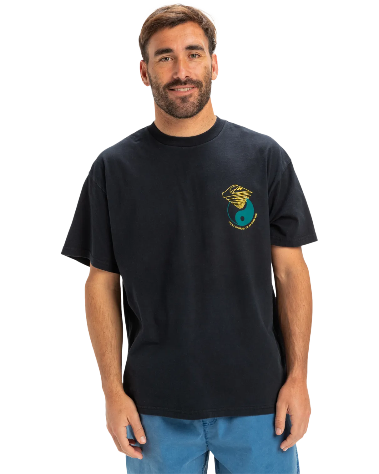 T-shirt Hypnotic Wave en Noir