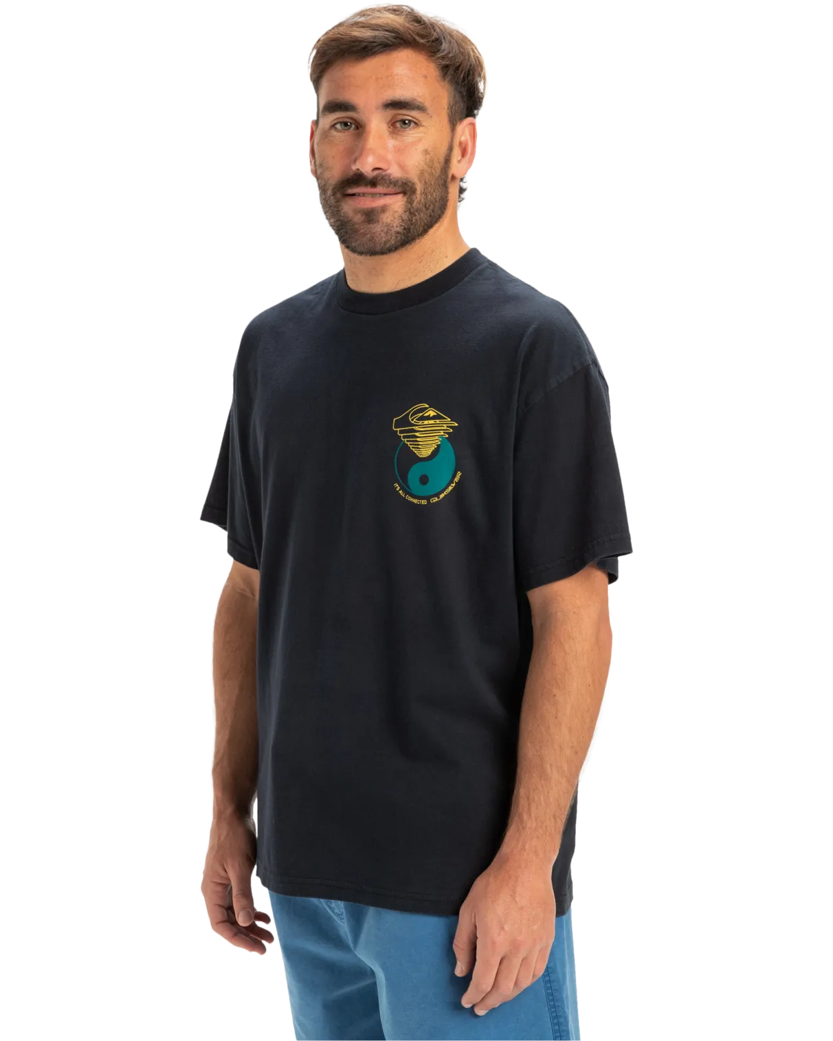 T-shirt Hypnotic Wave en Noir