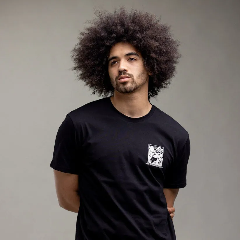 T-shirt classique Ilabb pour hommes - Noir