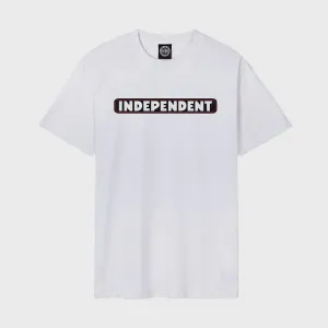 T-shirt avec logo Independent Mens Bar - Blanc