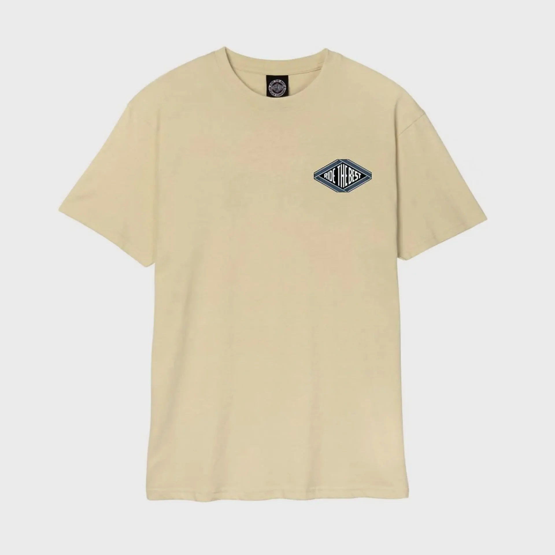 T-shirt déroulé Independent Mens Summit - Sable