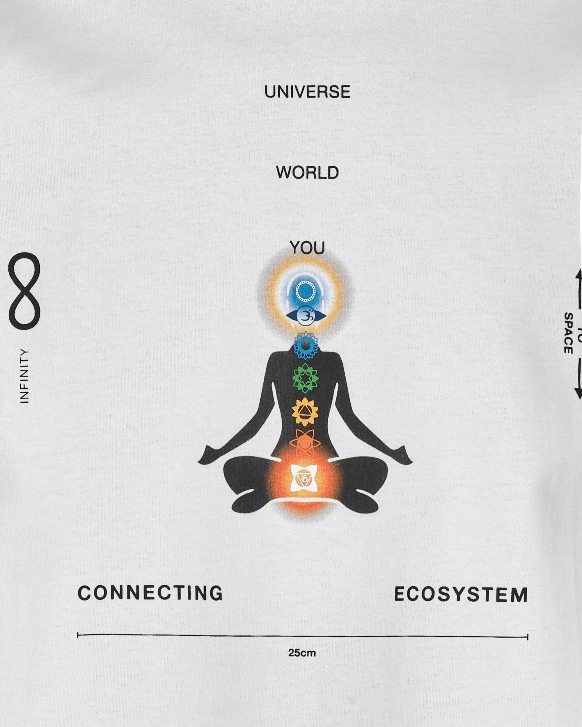 T-shirt Inner Connection Blanc