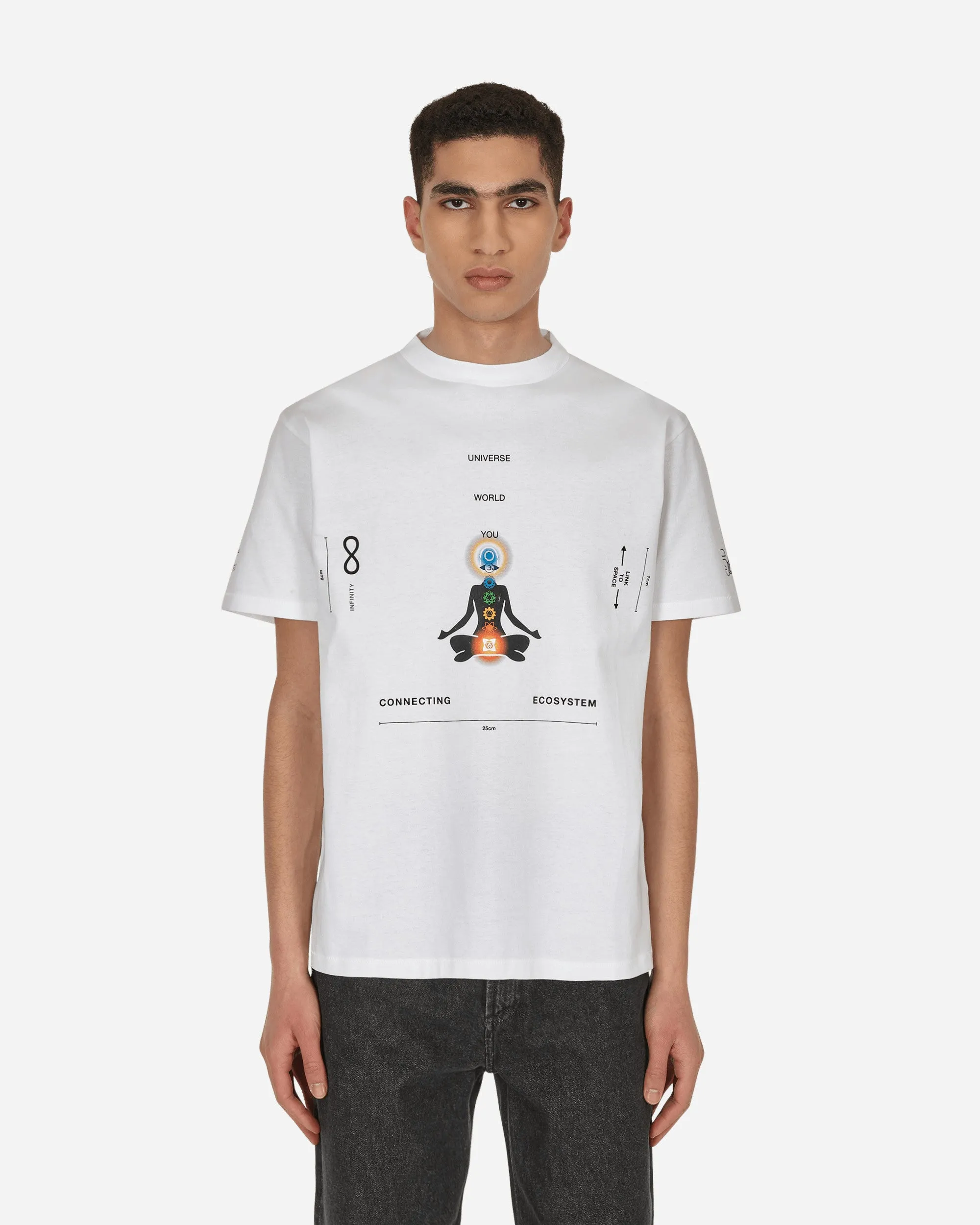 T-shirt Inner Connection Blanc