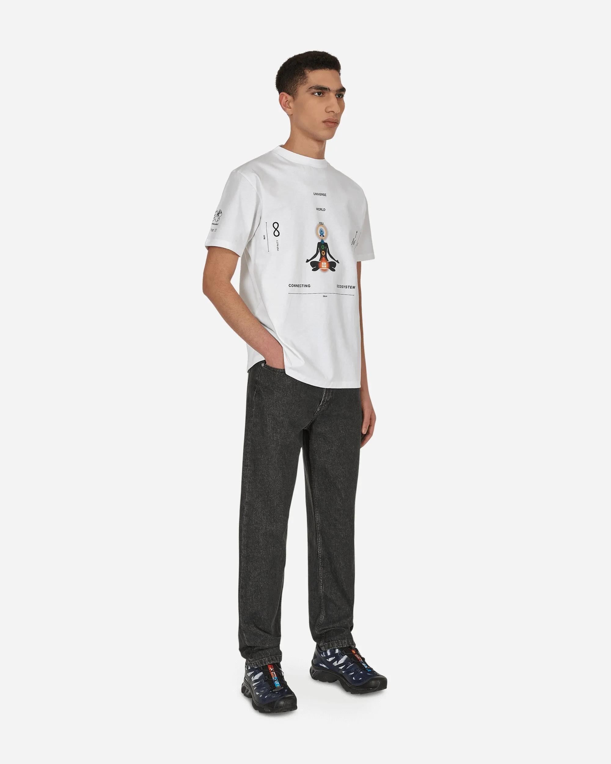 T-shirt Inner Connection Blanc