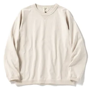 T-shirt manches longues à côtes Jackman Dotsume couleur bouleau