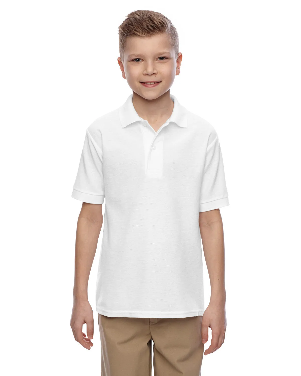Jerzees 537YR Polo Facile D'Entretien pour Jeunes 5.3 oz