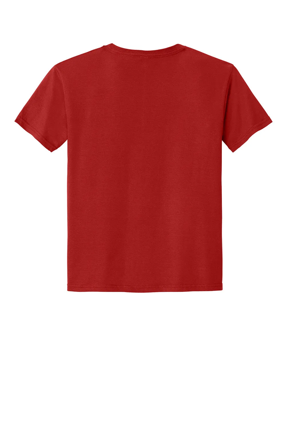 Jerzees Youth Classics T-Shirt à Manches Courtes et Col Rond - Rouge Véritable