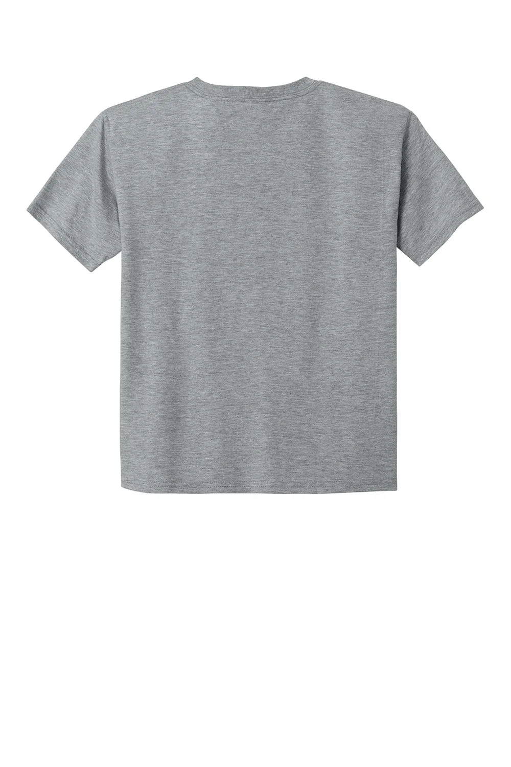 Jerzees T-shirt à manches courtes Ultimate pour jeunes - Gris chiné