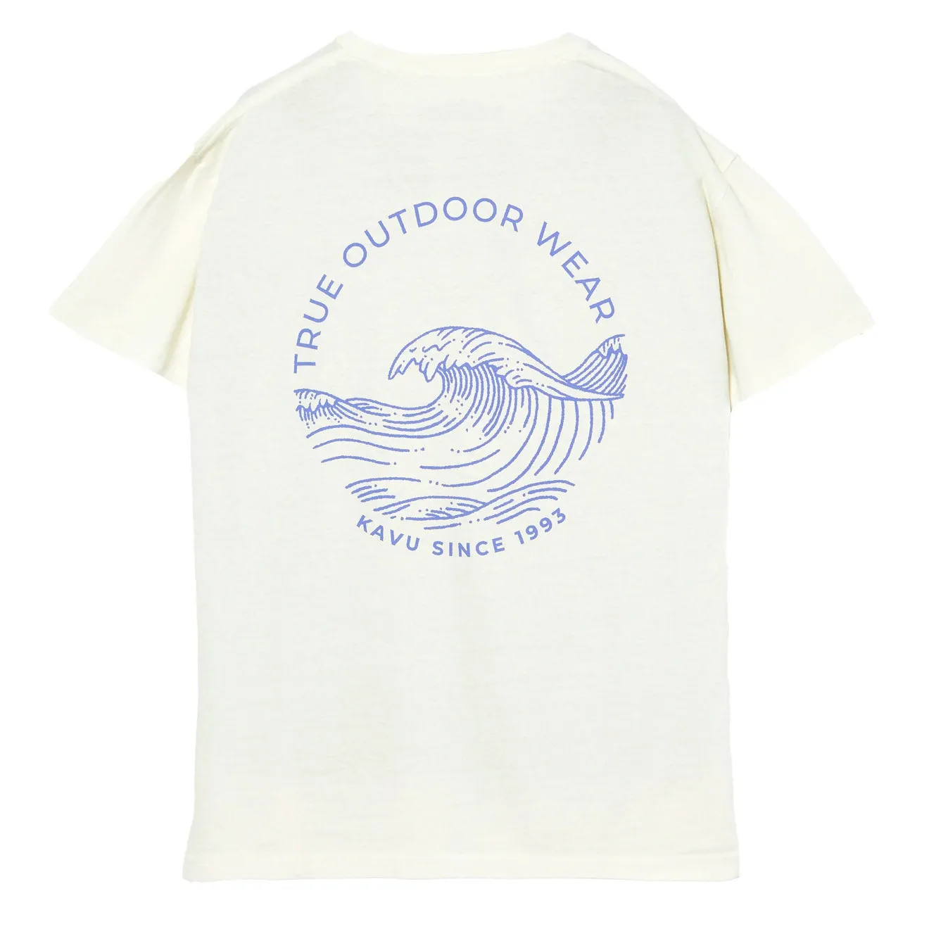 T-shirt Kavu Breaker Blanc Lily