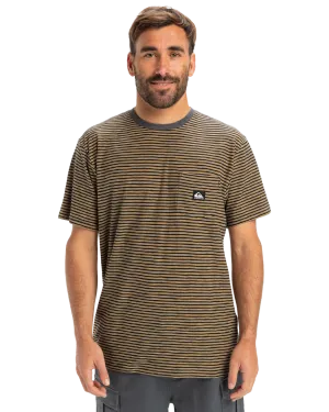 T-shirt à poches Kentin en rayures noires Kentin