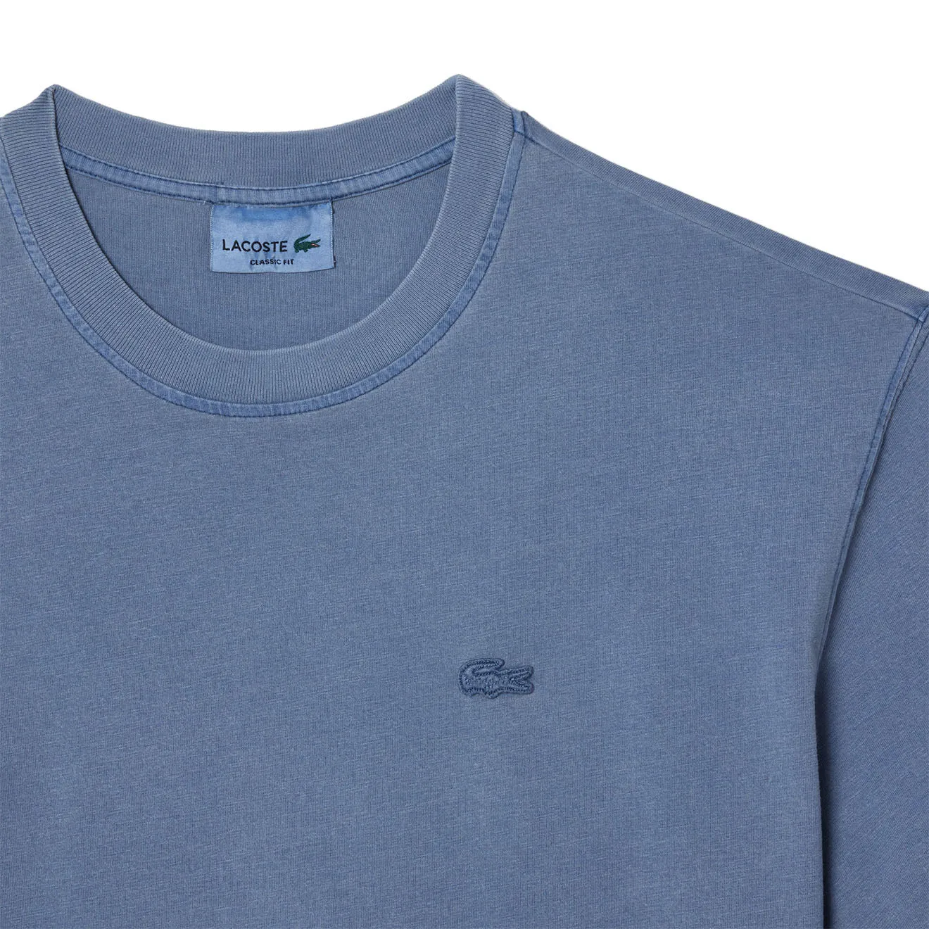 T-Shirt Lacoste Eco Dye Lavage Pierre Éco
