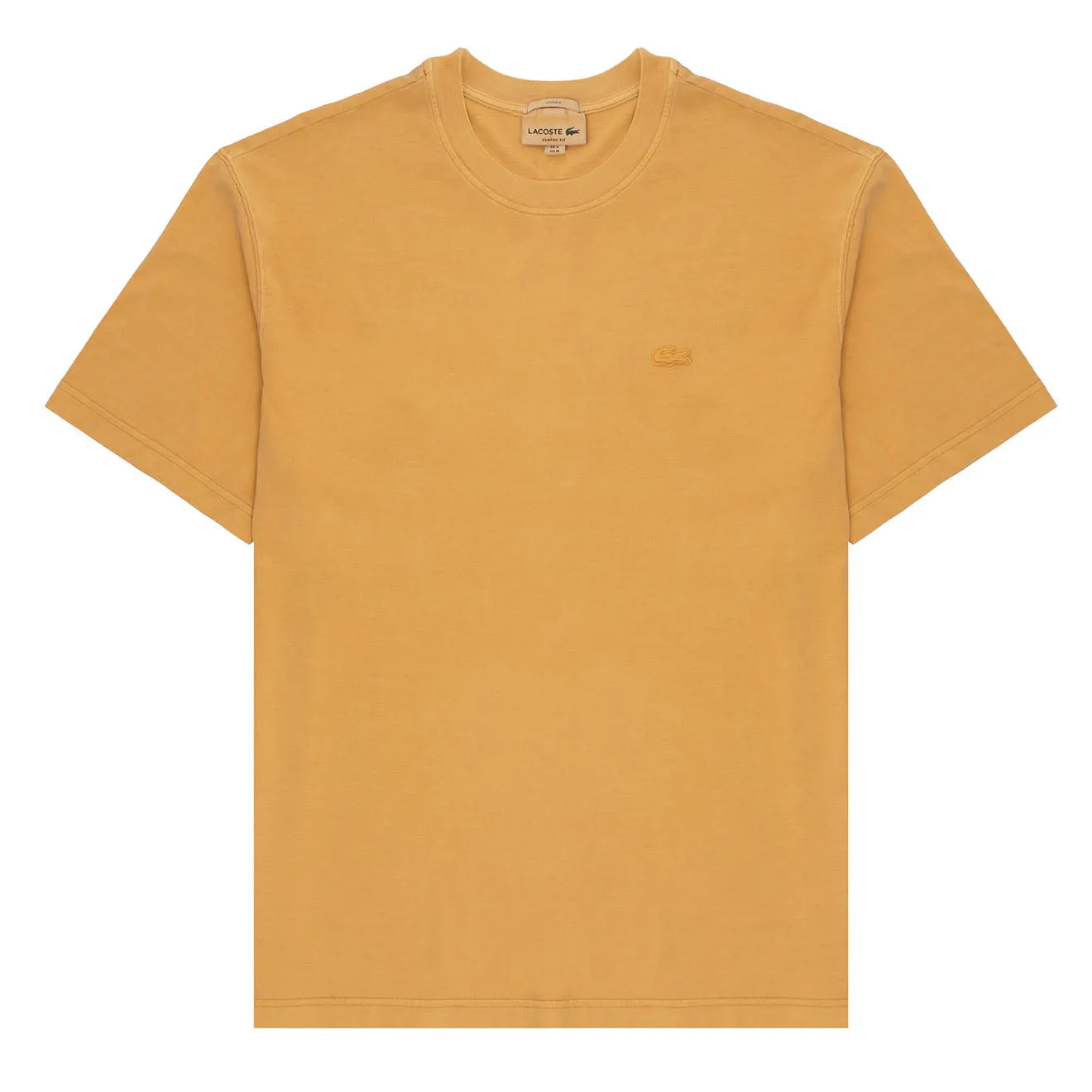 T-Shirt Lacoste Eco Dye Brume Dorée