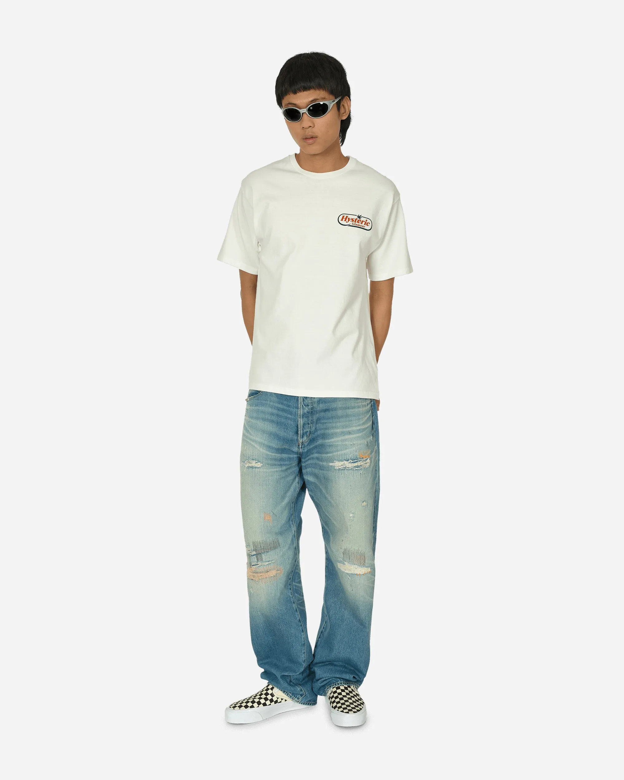 T-shirt Ladyland Studio Blanc Sale