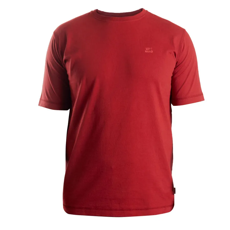 T-shirt de base Left Hand Bordeaux